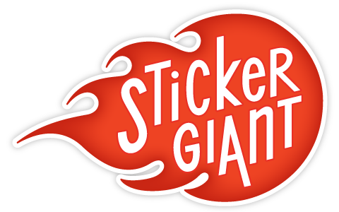 sticker giant logo